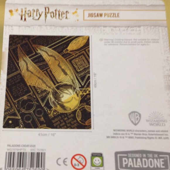 Wizarding World of Harry Potter 1000 pc Jigsaw Puzzle - Picture 2 of 2